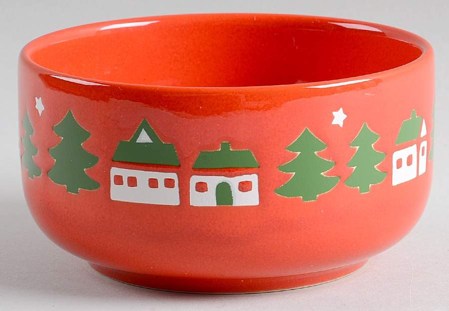 Reindeer Village Soup/Cereal Bowl by Waechtersbach-1