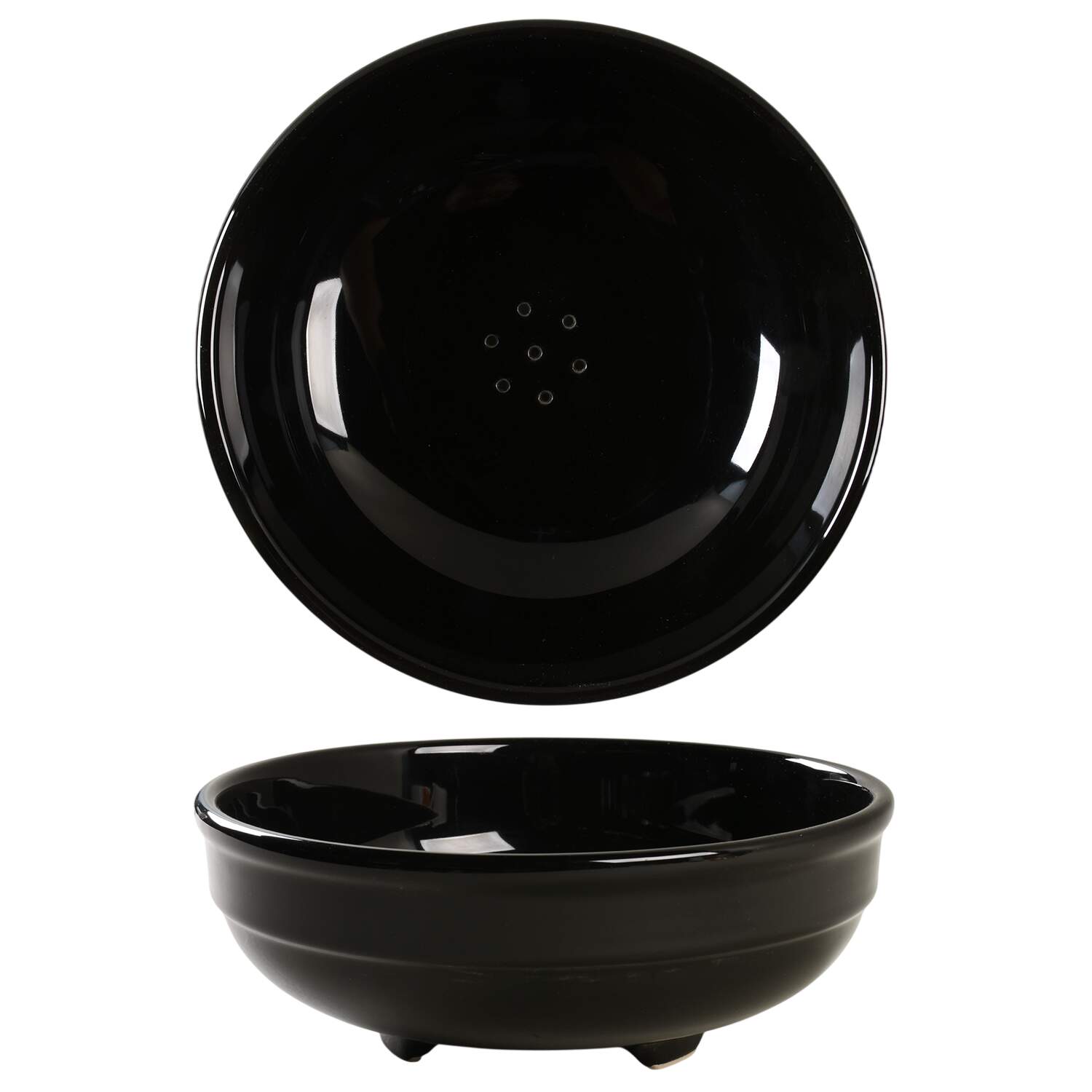 Solid Colours Black Fruit Strainer by Waechtersbach-1
