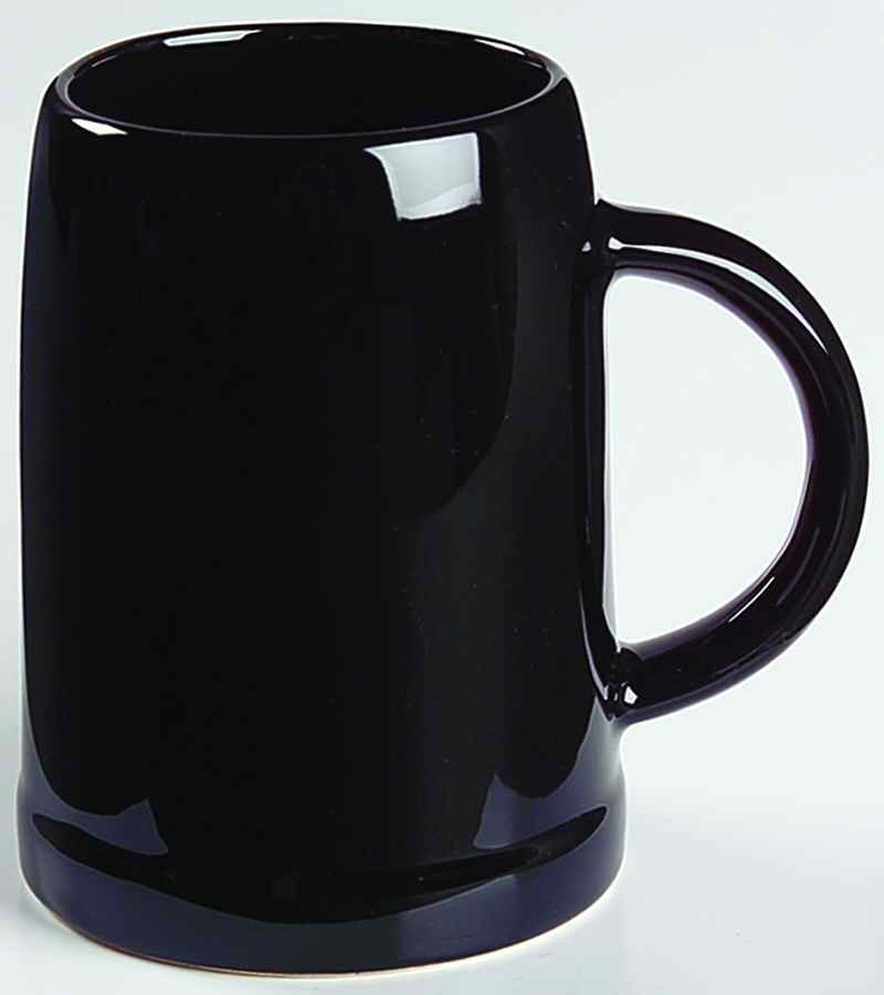 Solid Colours Black Beer Stein by Waechtersbach-1