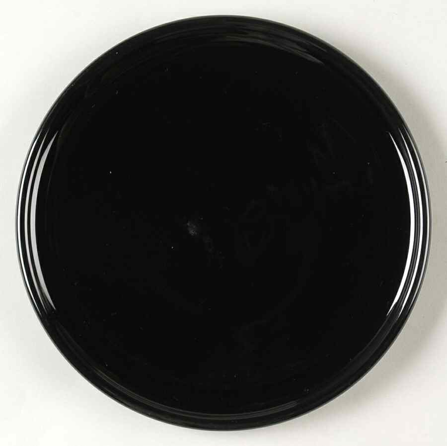 Solid Colours Black Salad Plate by Waechtersbach-1