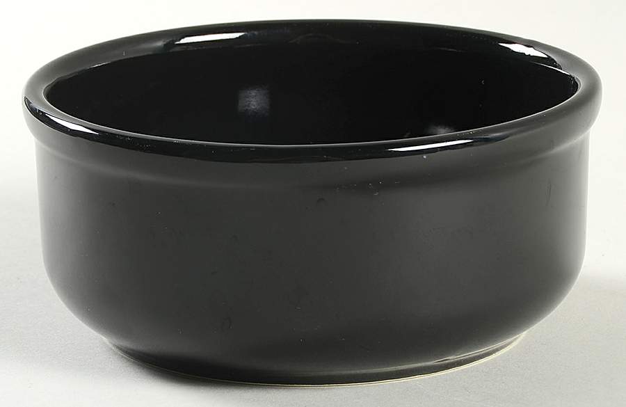 Solid Colours Black Soup/Cereal Bowl by Waechtersbach-1