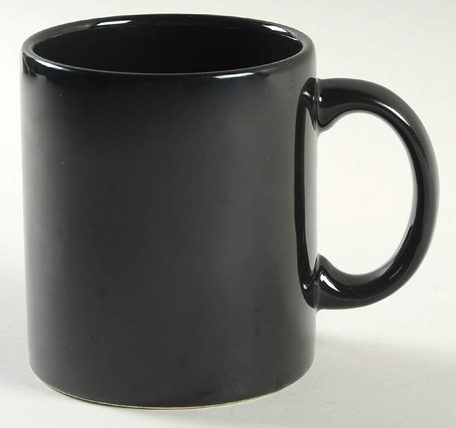 Solid Colours Black Mug by Waechtersbach-1