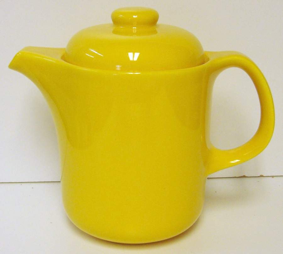Solid Colours Buttercup Coffee Pot & Lid by Waechtersbach-1