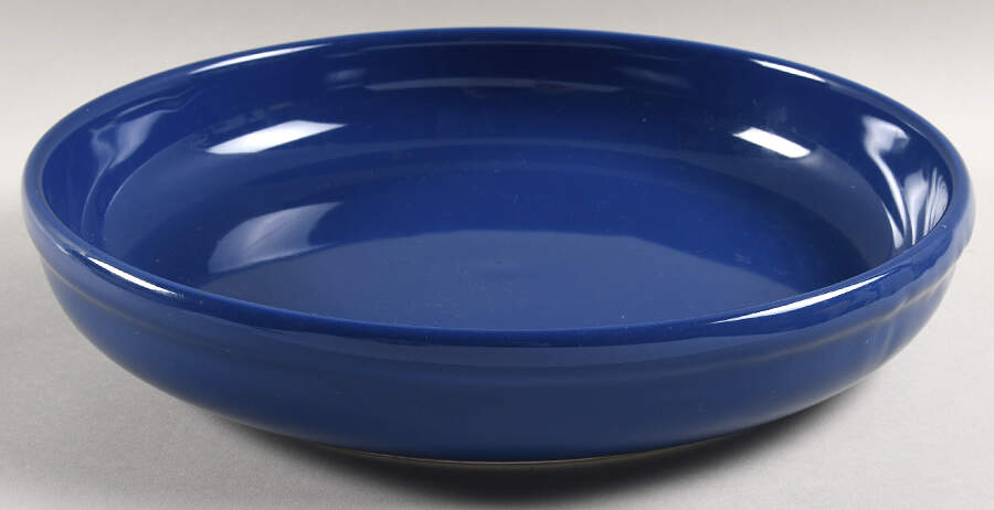Solid Colours Cobalt Blue 12" Pasta Serving Bowl by Waechtersbach-1