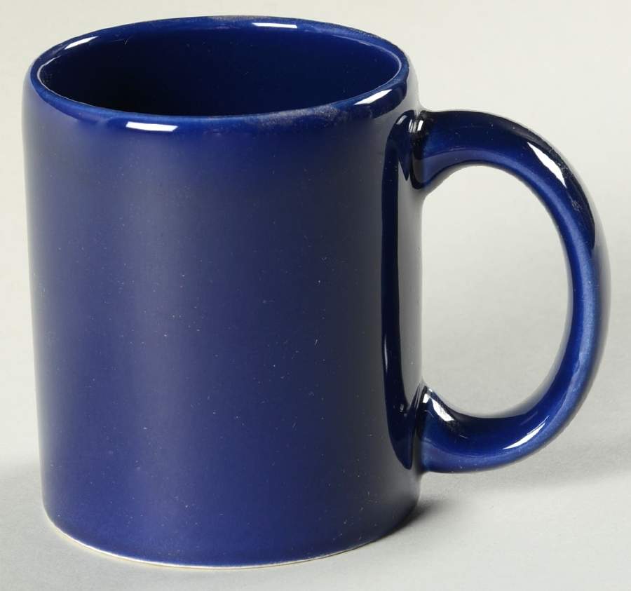 Solid Colours Cobalt Blue Cappuccino Mug by Waechtersbach-1