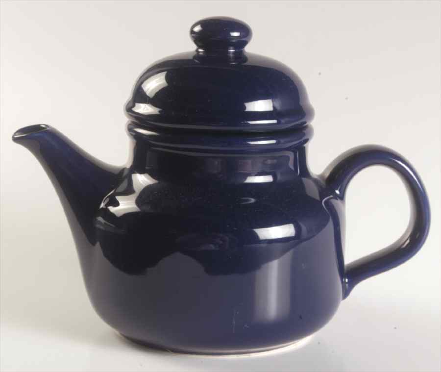 Solid Colours Cobalt Blue Teapot & Lid by Waechtersbach-1
