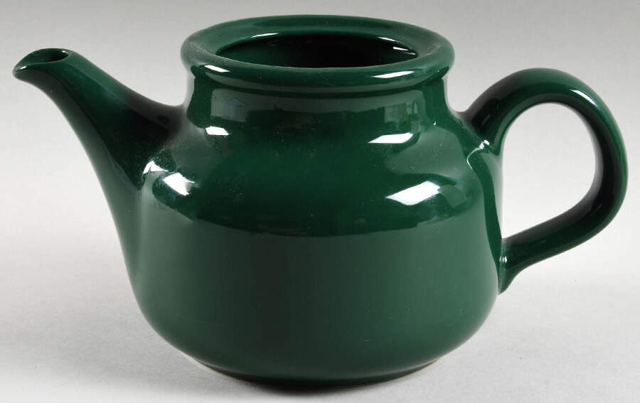 Solid Colours Hunter Green Teapot No Lid by Waechtersbach-1