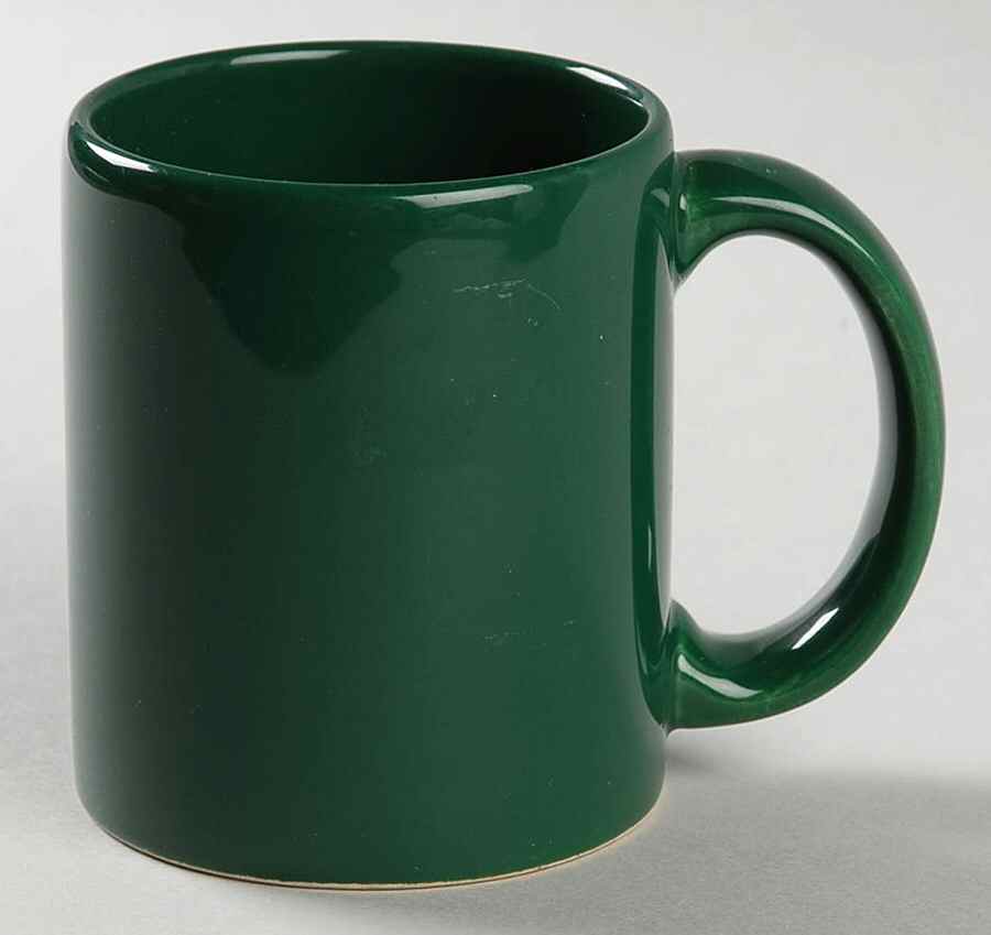 Solid Colours Hunter Green Cappuccino Mug by Waechtersbach-1