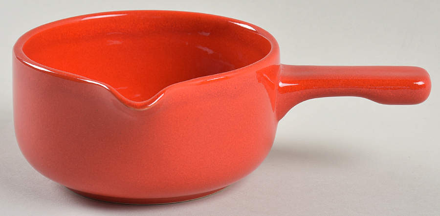 Solid Colours Red Open Sauce Boat by Waechtersbach-1