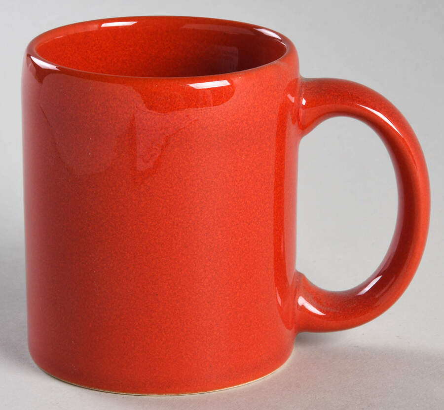 Solid Colours Red Cappuccino Mug by Waechtersbach-1