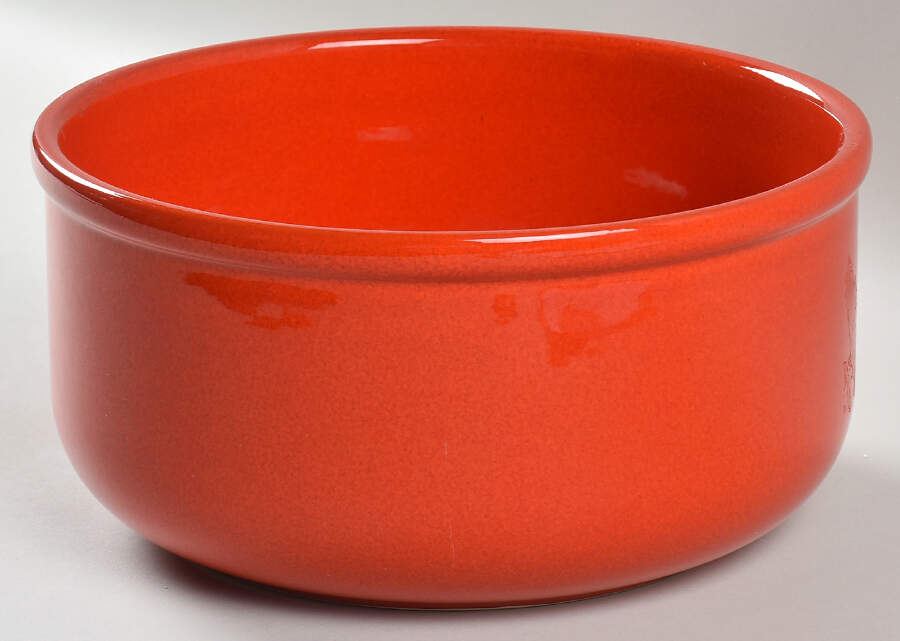 Solid Colours Red 8" Round Vegetable Bowl by Waechtersbach-1