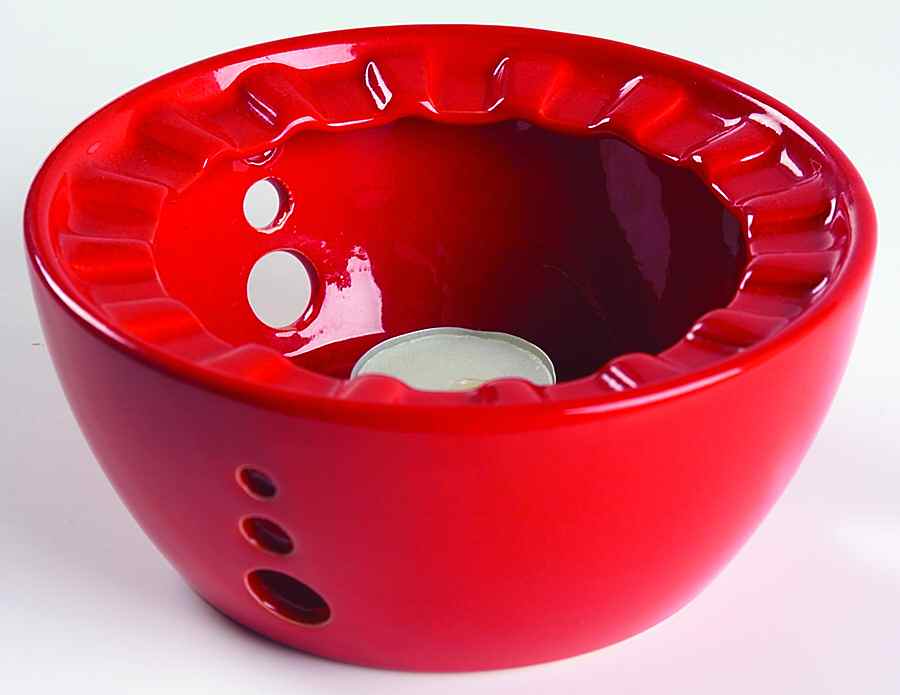 Solid Colours Red China Warmer Stand by Waechtersbach-1