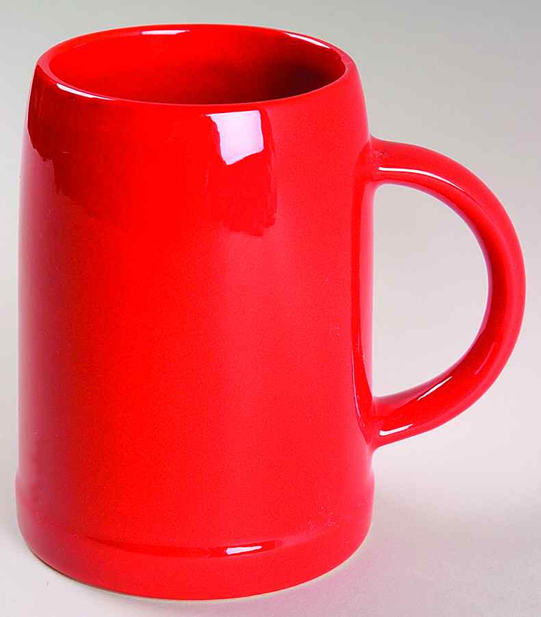 Solid Colours Red Beer Stein by Waechtersbach-1