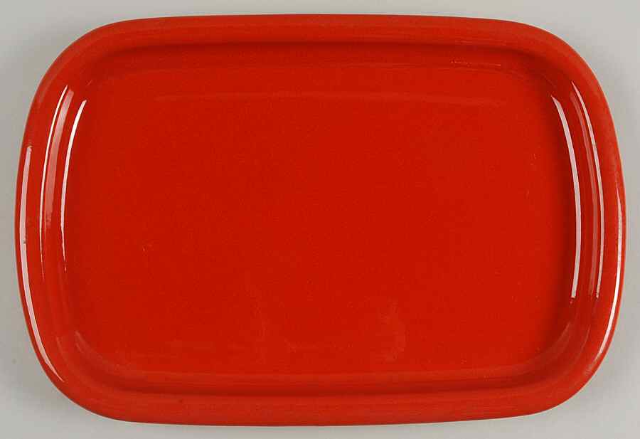 Solid Colours Red 13" Rectangular Serving Platter by Waechtersbach-1