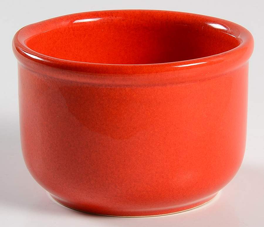 Solid Colours Red Sugar Bowl No Lid by Waechtersbach-1