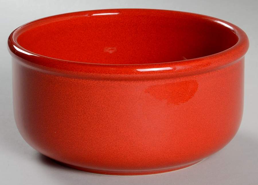 Solid Colours Red 6" Round Vegetable Bowl by Waechtersbach-1