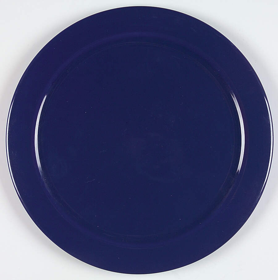Solid Colours Royal Blue Service Plate (Charger) by Waechtersbach-1