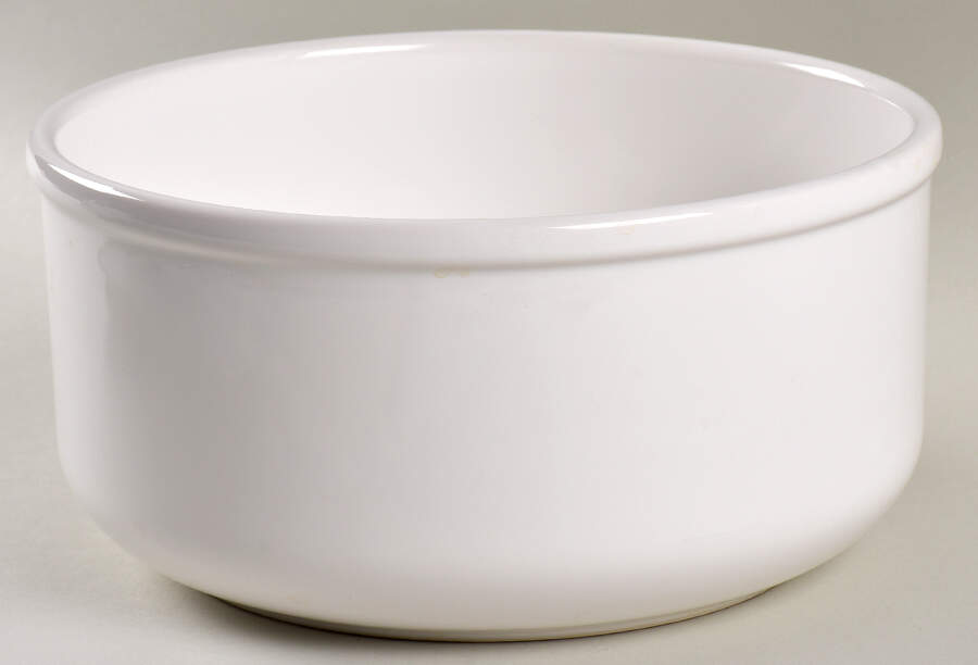 Solid Colours White 8" Round Vegetable Bowl by Waechtersbach-1