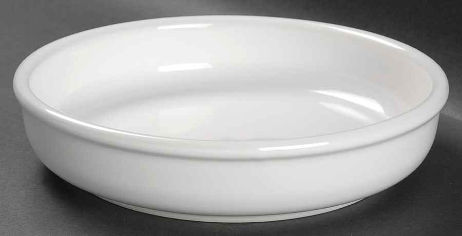Solid Colours White 8" Individual Pasta Bowl by Waechtersbach-1