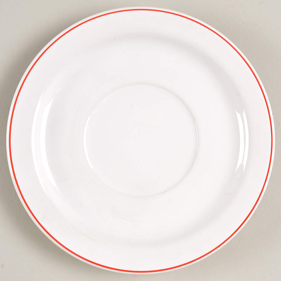 White Christmas Saucer by Waechtersbach-1