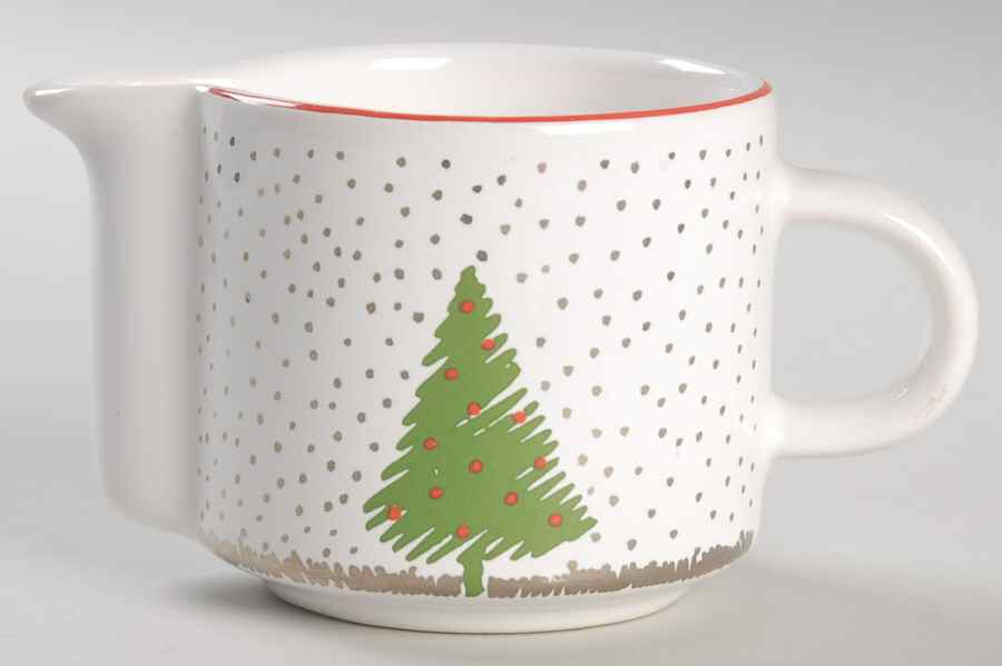 White Christmas Creamer by Waechtersbach-1