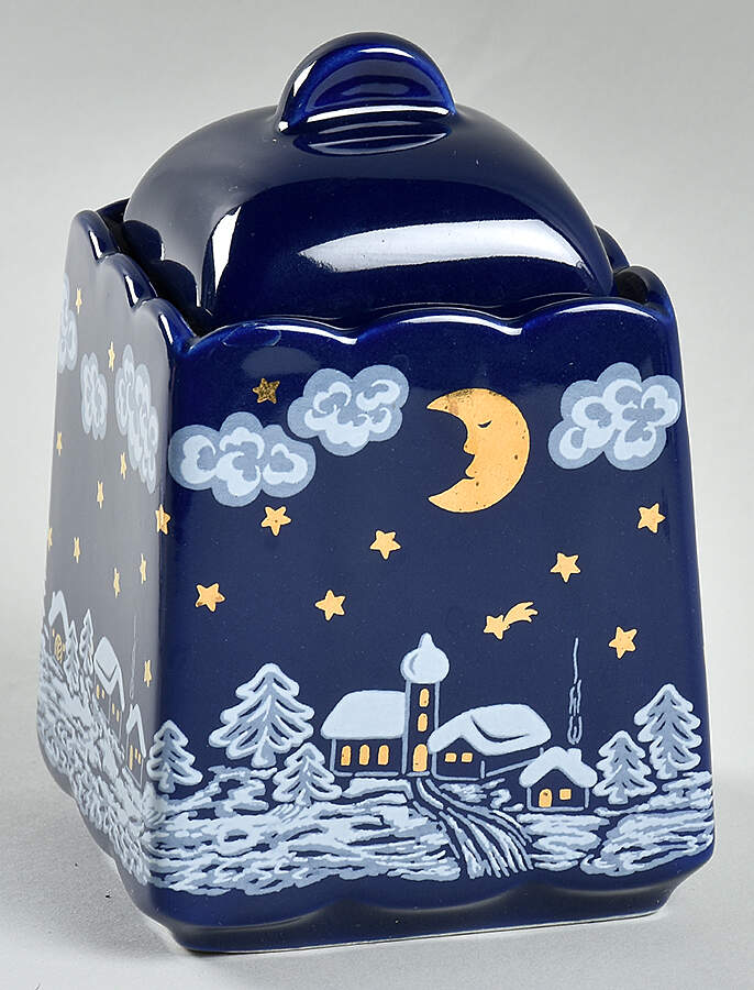 Winter Dreams Sugar Bowl & Lid by Waechtersbach-1