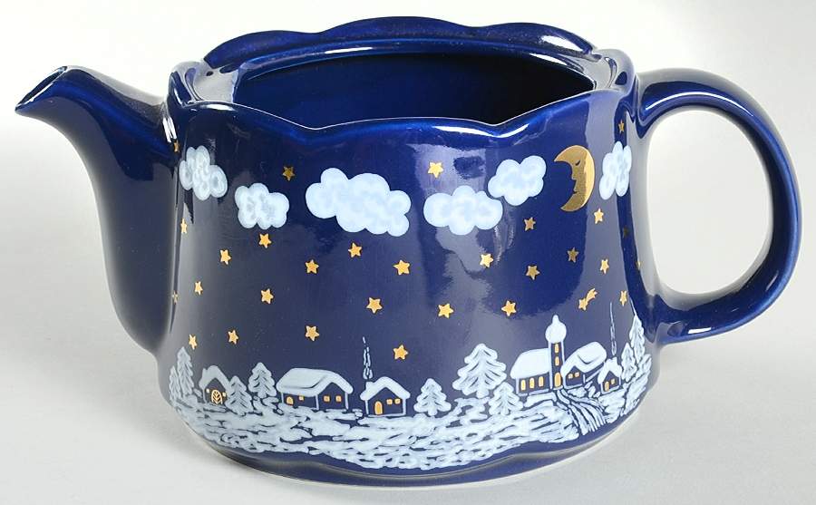 Winter Dreams Teapot No Lid by Waechtersbach-1