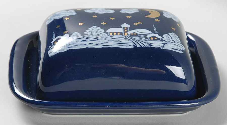 Winter Dreams Rectangular Covered Butter by Waechtersbach-1
