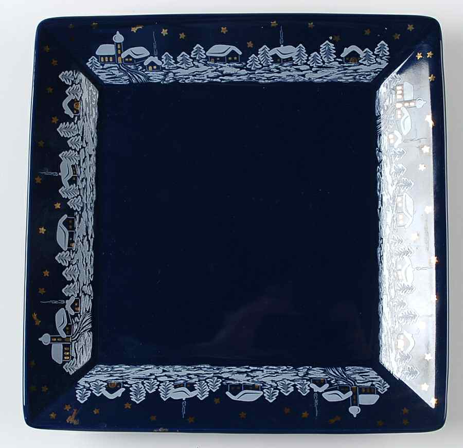 Winter Dreams Square Dinner Plate by Waechtersbach-1