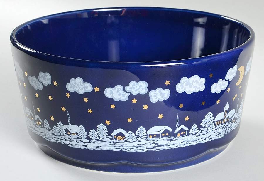 Winter Dreams 9" Round Vegetable Bowl by Waechtersbach-1
