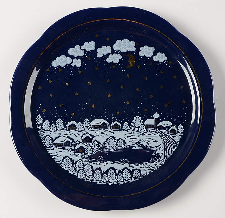 Winter Dreams Luncheon Plate by Waechtersbach-1