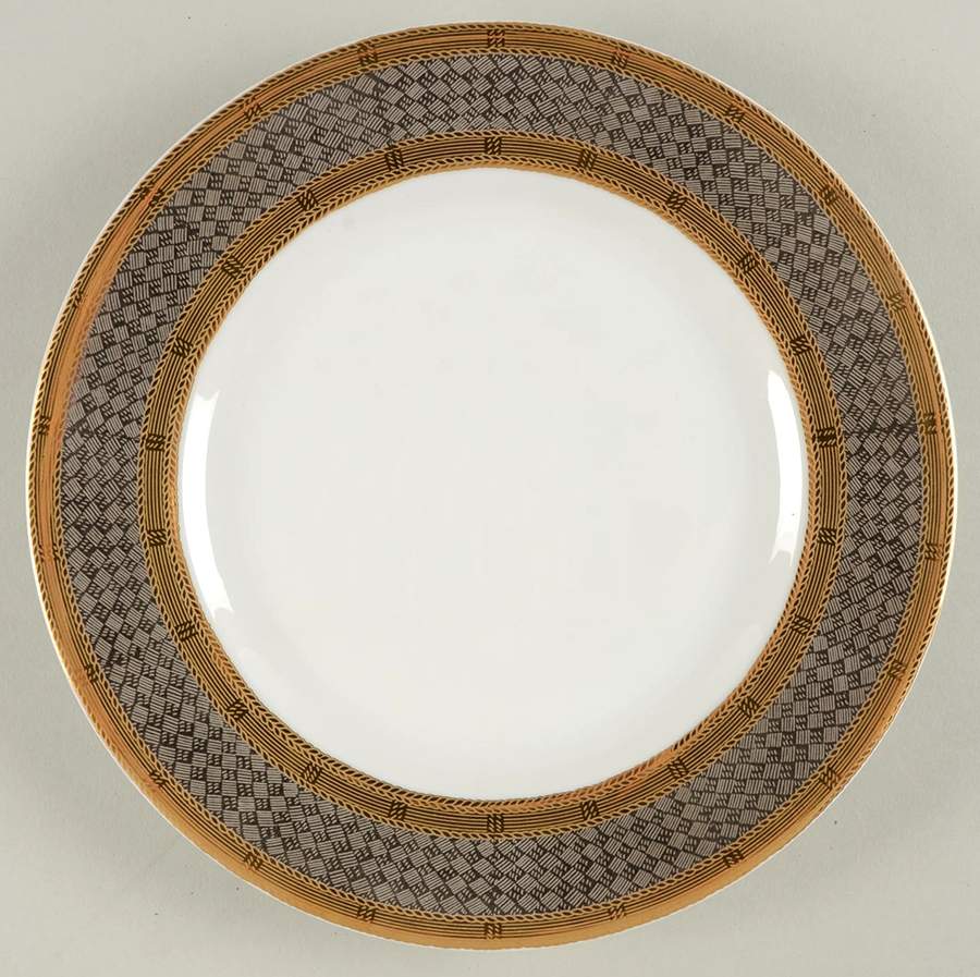 Aegean Salad Plate by Wallace Heritage (Japan)-1