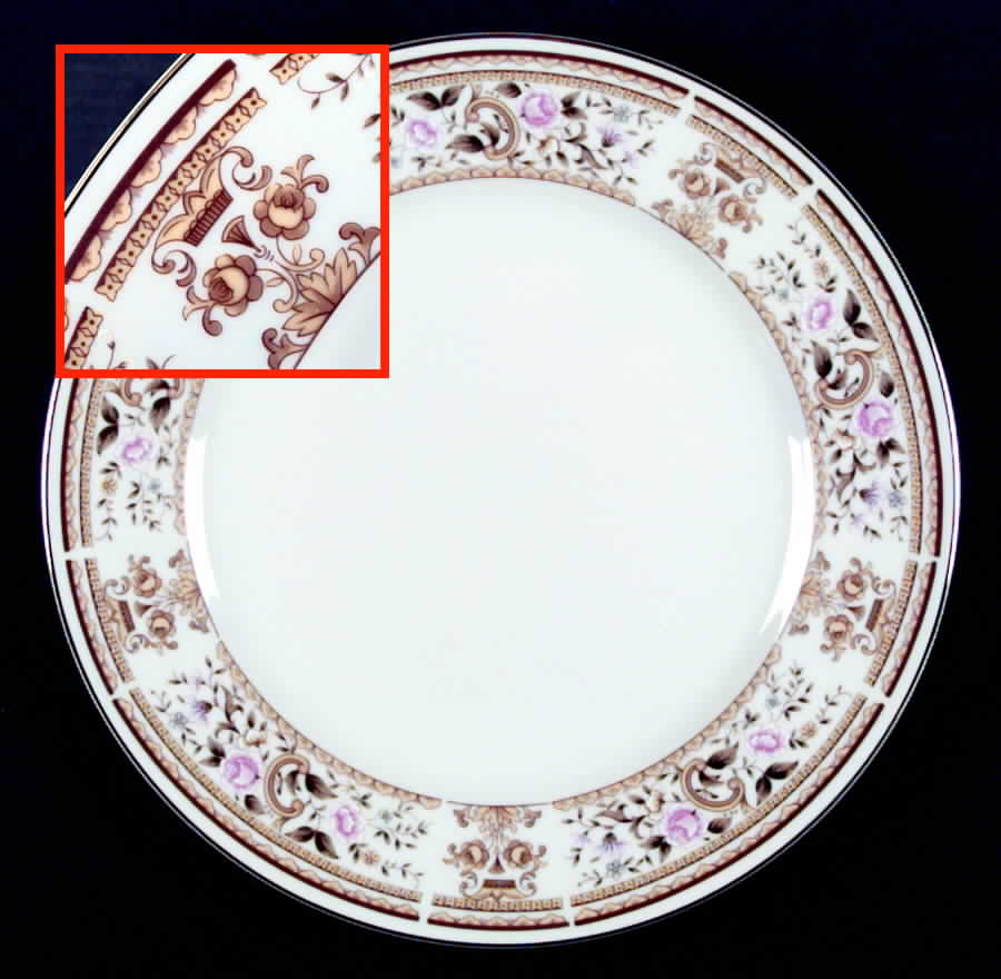 Daphne Dinner Plate by Wallace Heritage (Japan)-1