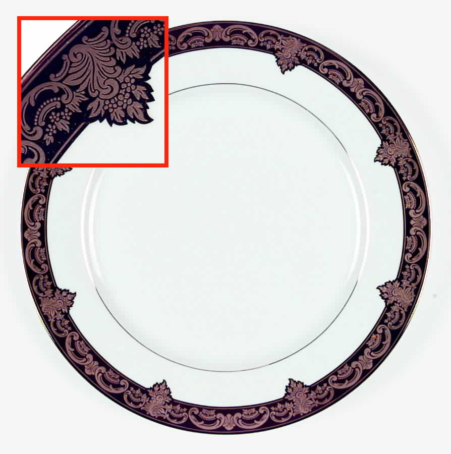 Grande Baroque Gold Dinner Plate by Wallace Heritage (Japan)-1
