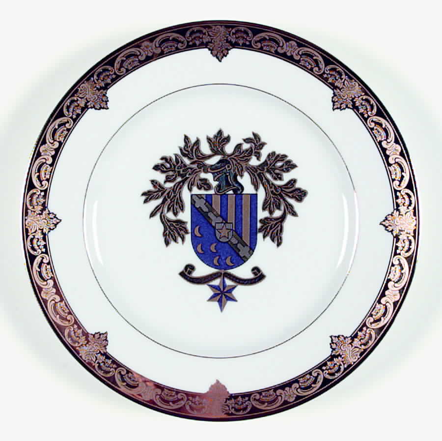 Grande Baroque Gold Accent Salad Plate by Wallace Heritage (Japan)-1