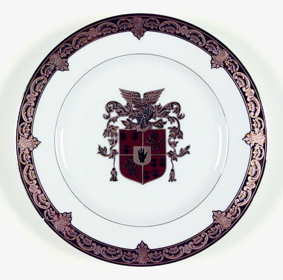Grande Baroque Gold Accent Salad Plate by Wallace Heritage (Japan)-1