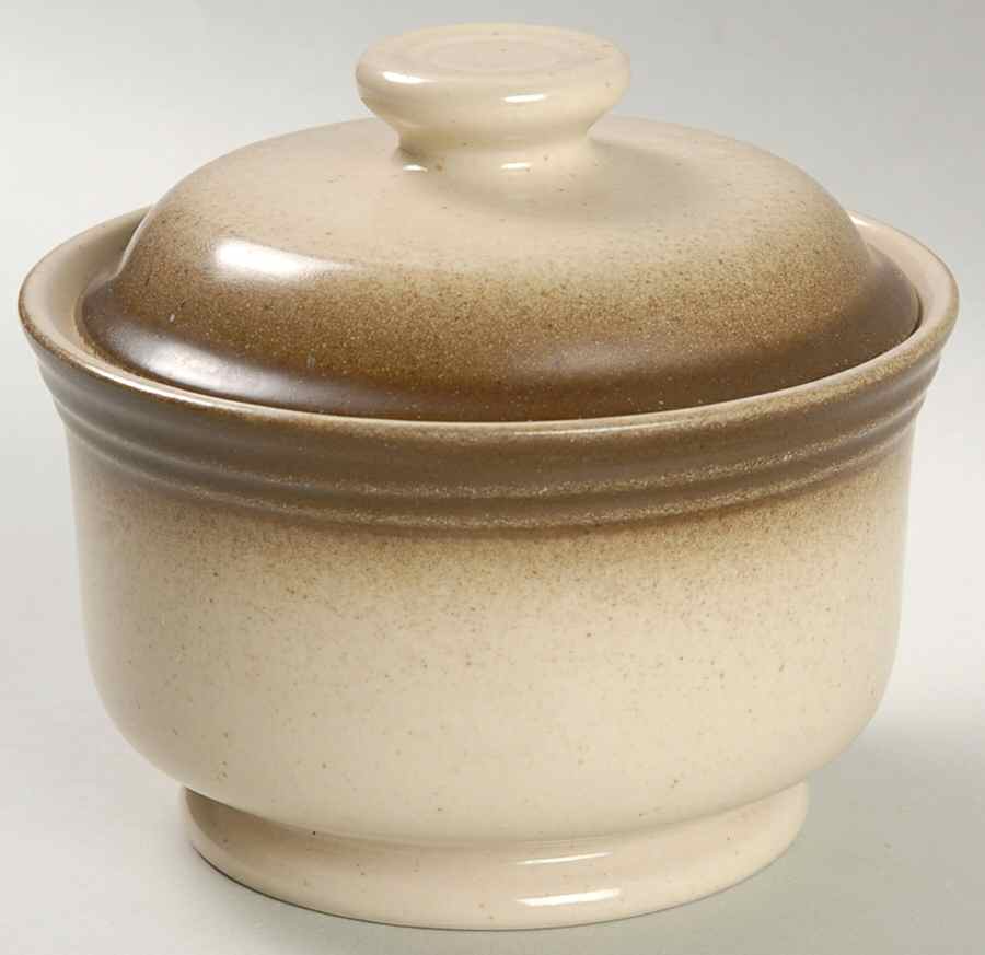 Sunset Sugar Bowl & Lid by Wallace Heritage (Japan)-1