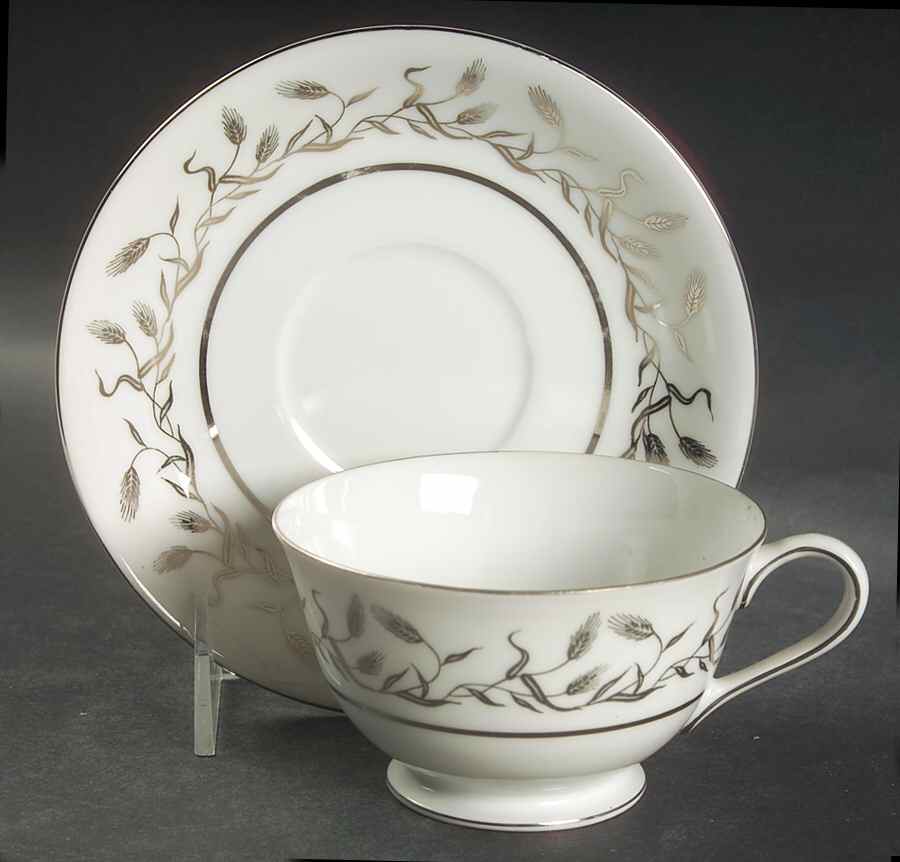 2426 Footed Cup & Saucer Set by Wako-1