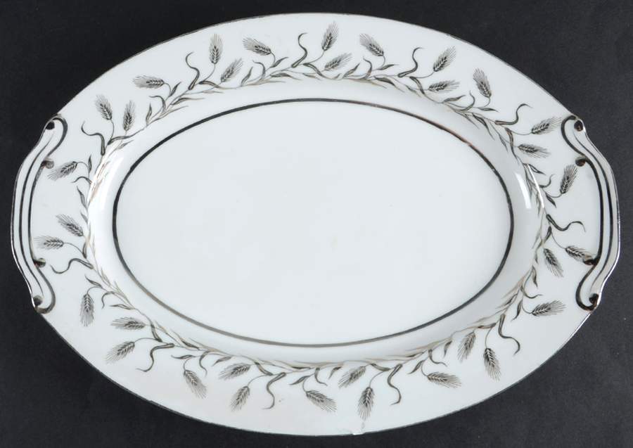 2426 12" Oval Serving Platter by Wako-1