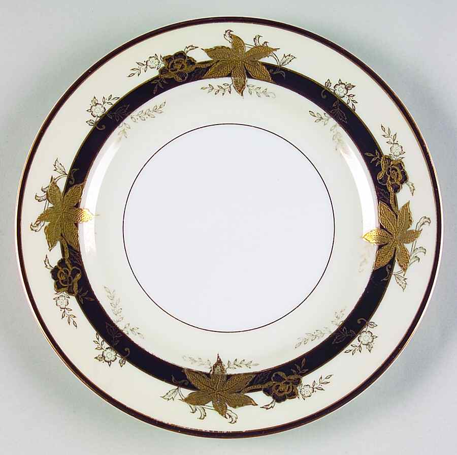 Golden Maple Salad Plate by Wako-1