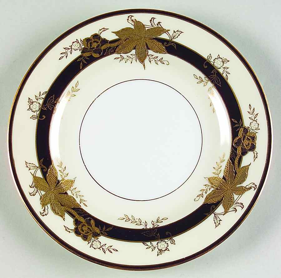 Golden Maple Bread & Butter Plate by Wako-1