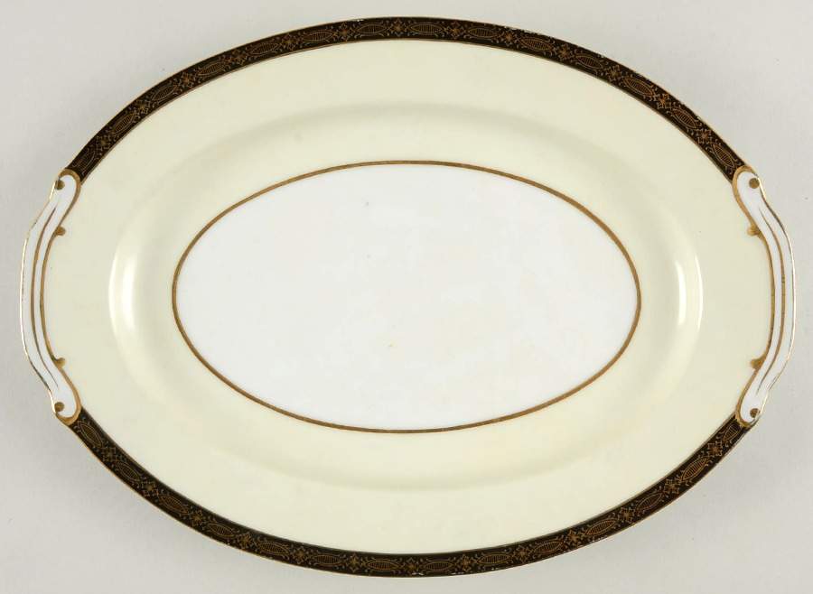 Tiffany 12" Oval Serving Platter by Wako-1