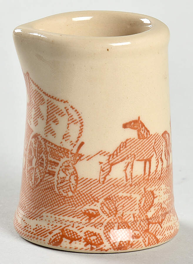 Chuck Wagon Individual Creamer by Wallace (American)-1