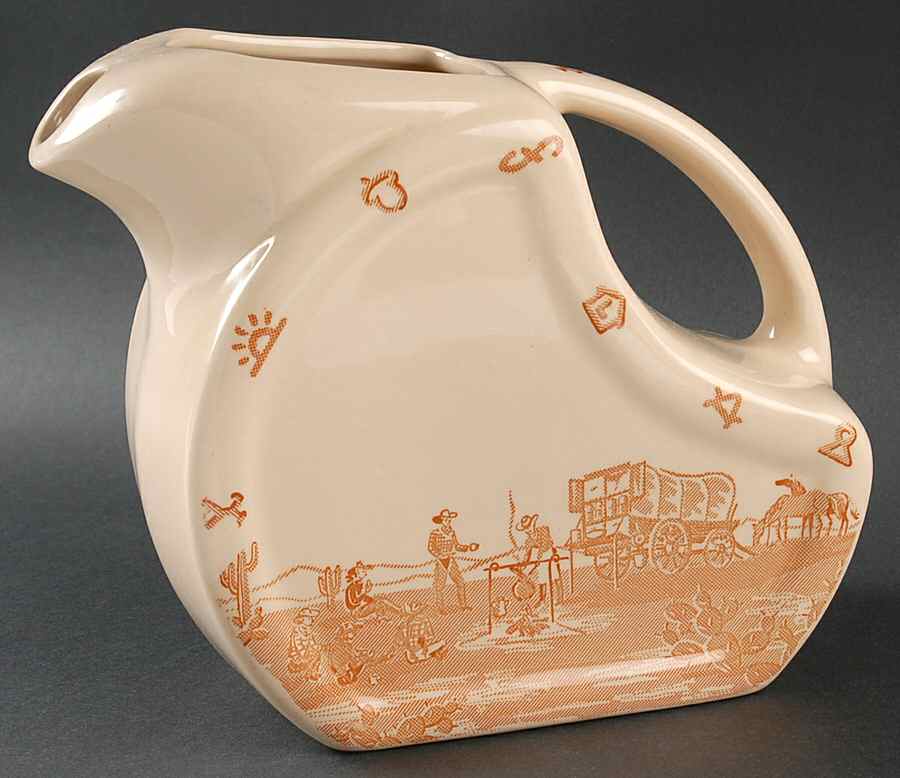 Chuck Wagon 64 Oz Pitcher by Wallace (American)-1