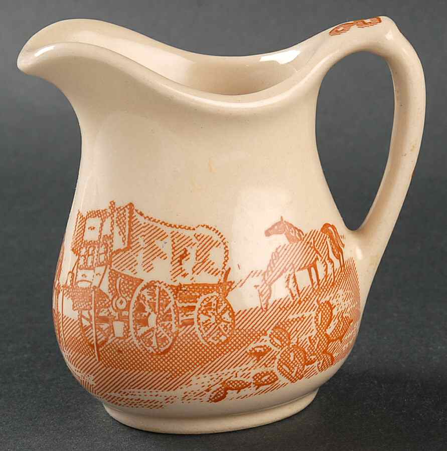 Chuck Wagon Mini Creamer by Wallace (American)-1