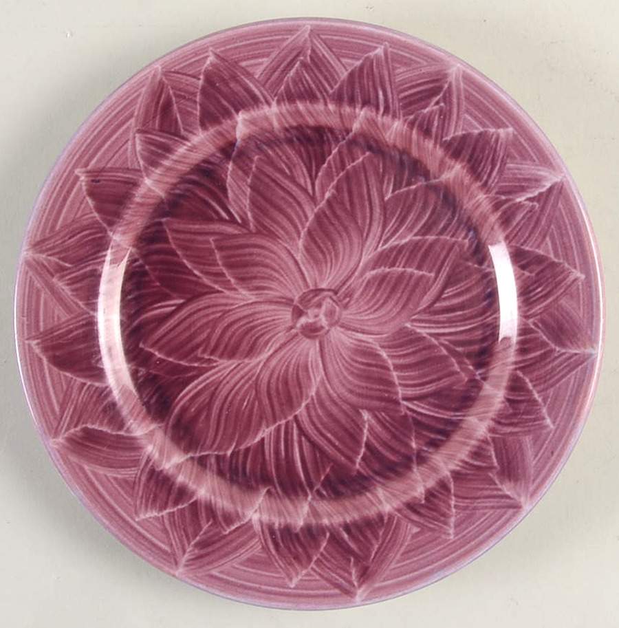 Dahlia Bread & Butter Plate by Wallace (American)-1