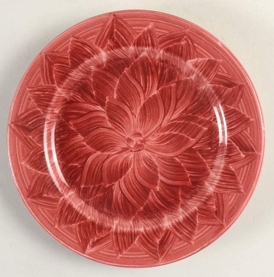 Dahlia Bread & Butter Plate by Wallace (American)-1