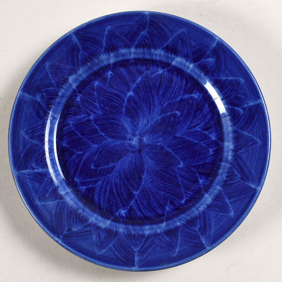Dahlia Bread & Butter Plate by Wallace (American)-1