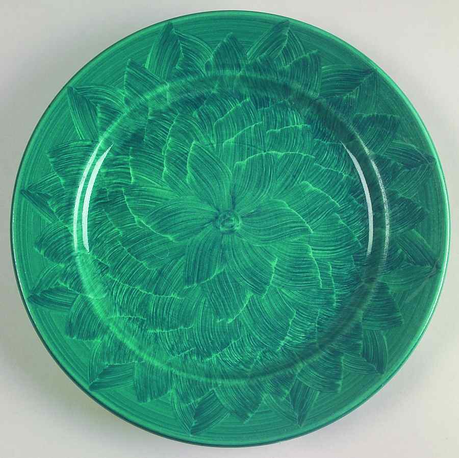 Dahlia Luncheon Plate by Wallace (American)-1