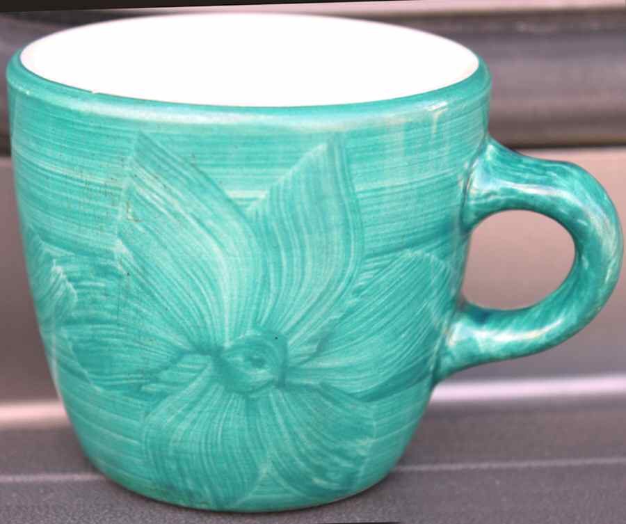 Dahlia Flat Cup by Wallace (American)-1